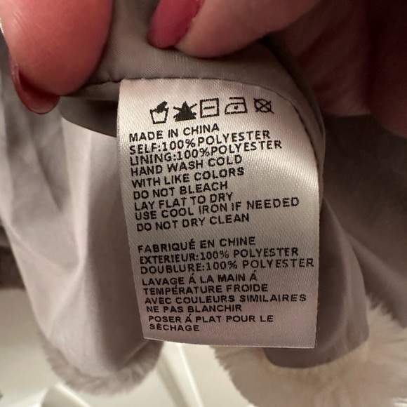 ❤️ BOGO Plush 3 tone Jacket Size Medium - Picture 6 of 7